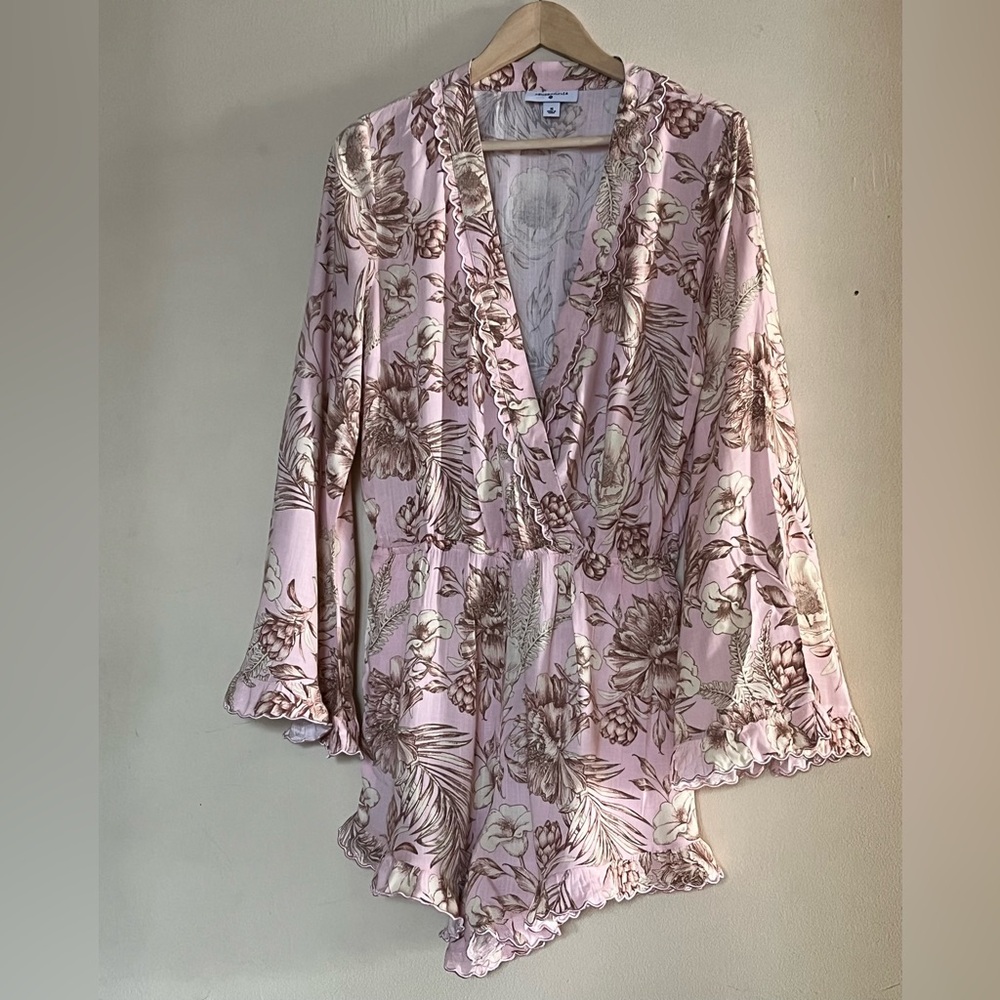 AGUA BENDITA by Target Floral Romper - Picture 7 of 15